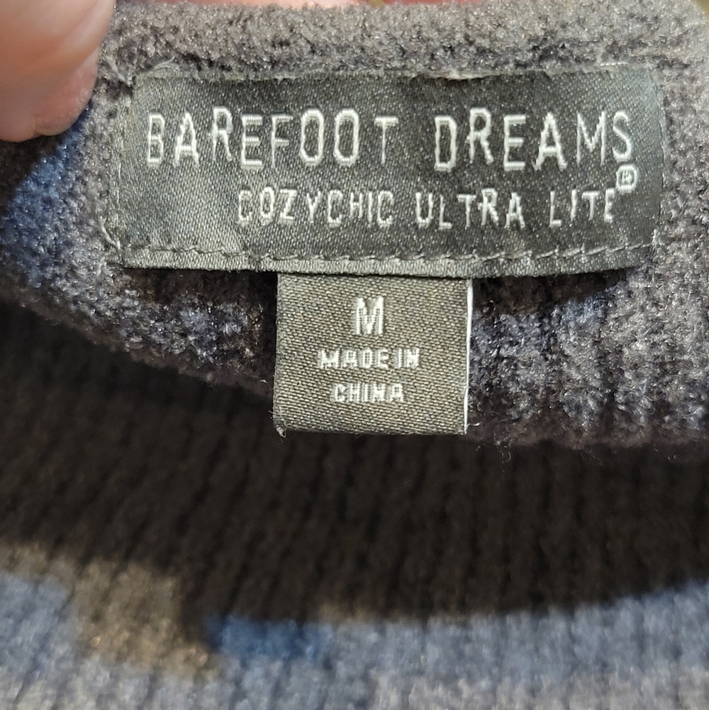 Barefoot Dreams Minimalist Charcoal Cozychic Ultra Lite Scoop Neck Cami/Tank, M - Picture 3 of 5